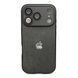 Чохол Textile Jeans with Camera Glass для iPhone 17 Pro Max Black txt0032 фото 1