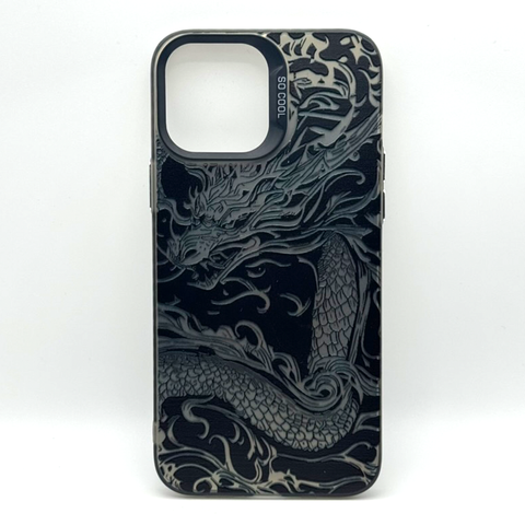 Чехол Hologram Dragon Case для iPhone 13 Pro Max Black copy_hd012 фото