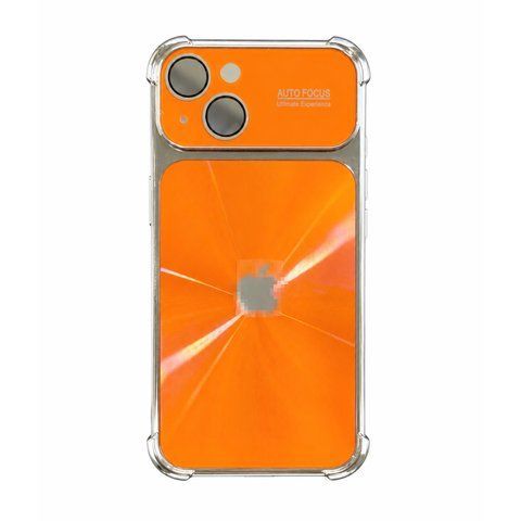 Чохол CD Laser Glass Camera для iPhone 13 Orange cdl002 фото
