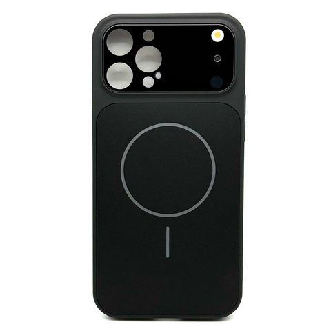 Чохол AG Glass Style для iPhone 12 Pro Black gls111 фото