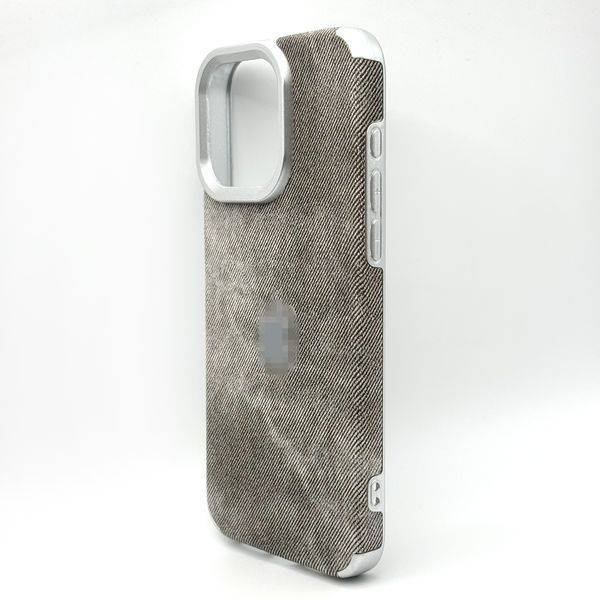 Чехол Jeans Open для iPhone 16 Pro Max Gray jc023 фото