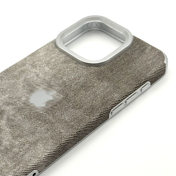 Чехол Jeans Open для iPhone 16 Pro Max Gray jc023 фото