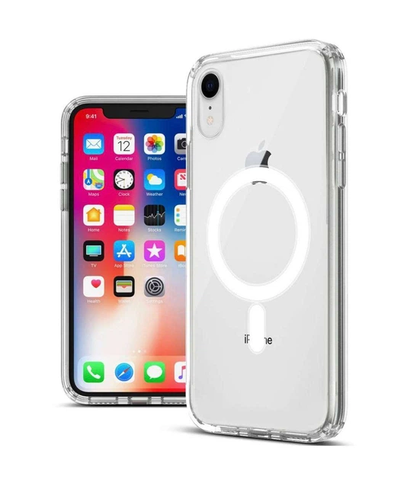 Чохол прозорий Clear Case with Magsafe для iPhone XR clrc005 фото