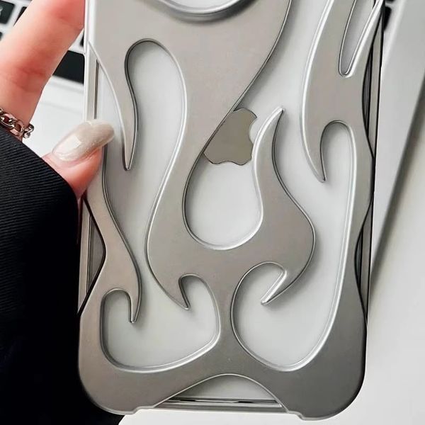 Чохол TPU Winfire для iPhone 16 Plus Silver wf058 фото