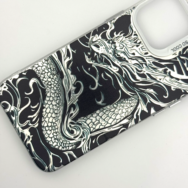 Чохол Hologram Dragon Case для iPhone 13 Pro Max White copy_hd013 фото