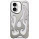 Чохол TPU Winfire для iPhone 16 Plus Silver wf058 фото 1