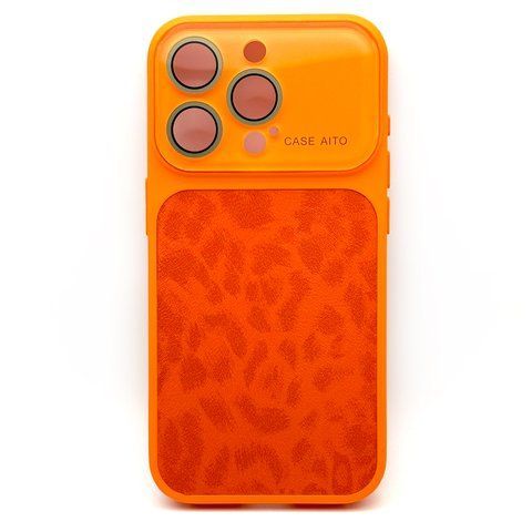 Чохол LEO Style для iPhone 14 Pro Max Orange leost011 фото
