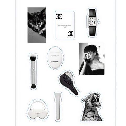 3D Stickers &ndash; Chanel Mood stck001 фото