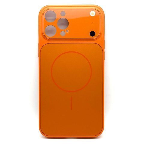 Чохол AG Glass Style для iPhone 12 Pro Orange gls113 фото