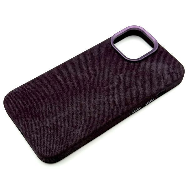 Чохол Denim Case with MagSafe для iPhone 14 Deep Purple nm0017 фото