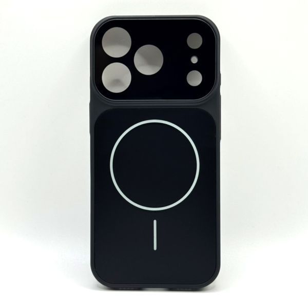 Чехол AG Glass Style для iPhone 17 Pro Black gls067 фото