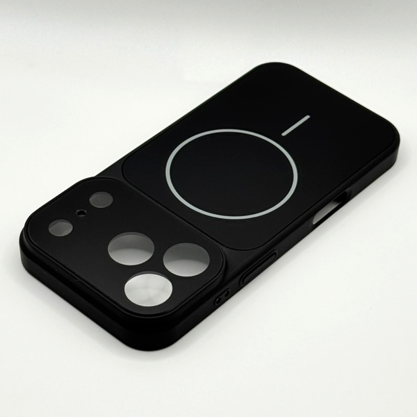 Чехол AG Glass Style для iPhone 17 Pro Black gls067 фото