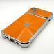 Чехол CD Laser Glass Camera для iPhone 14 Orange cdl005 фото 2
