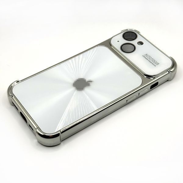 Чохол CD Laser Glass Camera для iPhone 14 White cdl006 фото