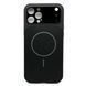 Чохол AG Glass Style для iPhone 12 Pro Max Black gls115 фото