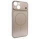 Чохол AG Glass Style для iPhone 15 Desert Gold gls018 фото