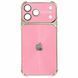 Чохол CD Laser Glass Camera для iPhone 17 Pro Max Pink cdl00145  фото 1
