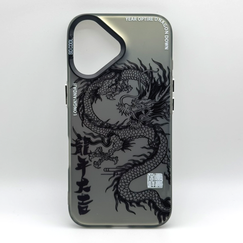 Чехол SO Cool Dragon для iPhone 16 Plus Black scd137 фото