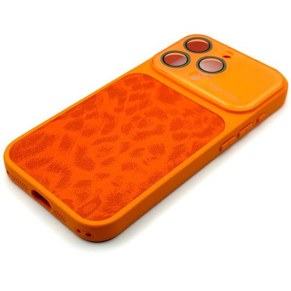 Чехол LEO Style для iPhone 15 Pro Max Orange leost014 фото