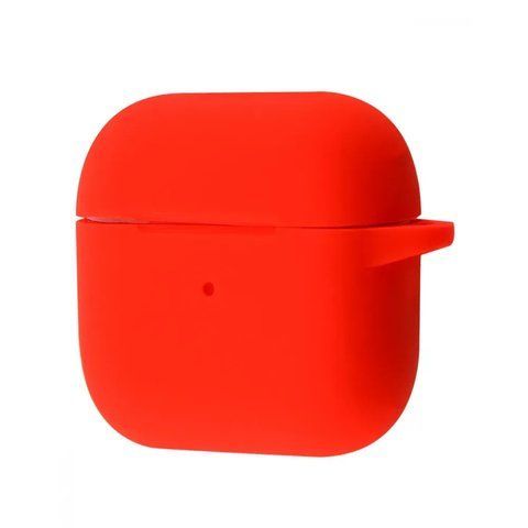 Чехол з мікрофіброю для AirPods 3 Red arp0021 фото