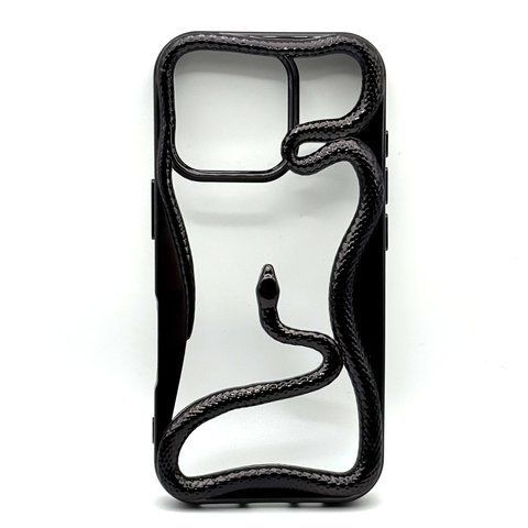 Чохол TPU Snake для iPhone 14 Pro Black snk009 фото
