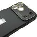 Чохол Silicone Glass Camera для iPhone 18 Pro Max Black silcam0091 фото 3
