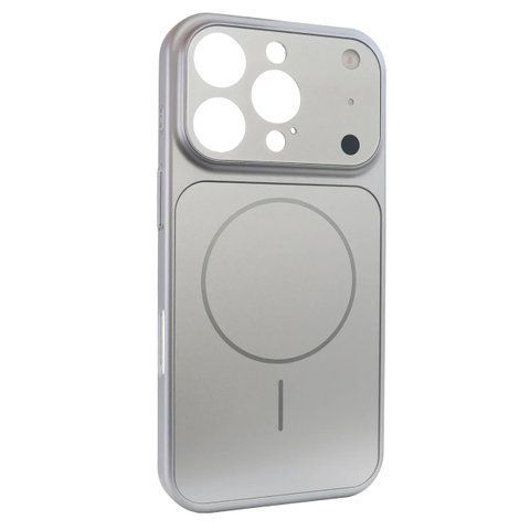 Чехол AG Glass Style для iPhone 13 Pro Max Silver gls022 фото