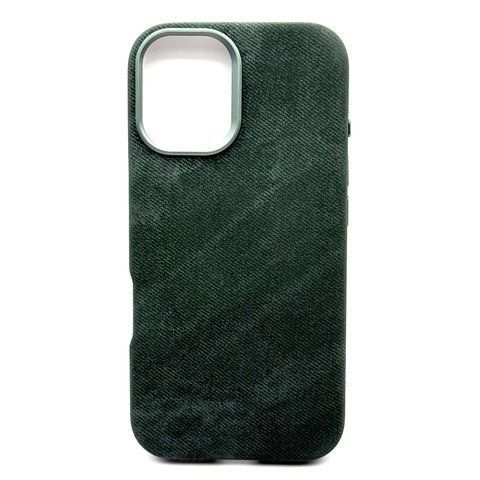 Чохол Denim Case with MagSafe для iPhone 16 Deep Green dnm00143 фото