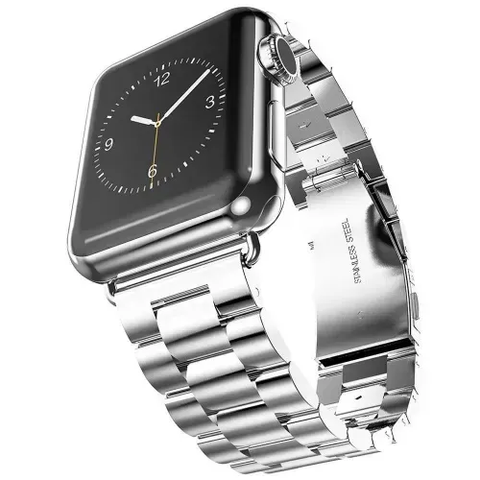 Ремінець Stainless Steel Band 38mm | 40mm | 41mm | 42mm (10 | 11 series) Silver stnl002 фото