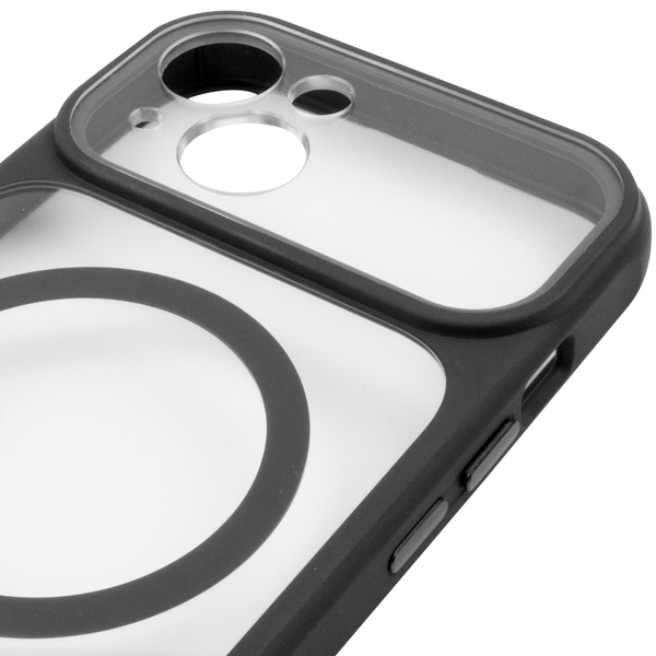 Чохол Moon Clear Magsafe для iPhone 13 Black  gtm001 фото