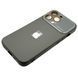 Чохол Silicone Glass Camera для iPhone 13 Pro Gray silcam004 фото 2