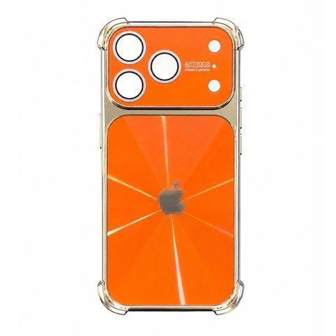 Чохол CD Laser Glass Camera для iPhone 17 Pro Orange cdl0041 фото