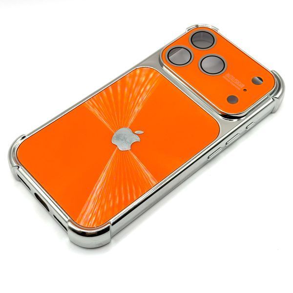 Чехол CD Laser Glass Camera для iPhone 17 Pro Orange cdl0041 фото