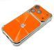 Чехол CD Laser Glass Camera для iPhone 17 Pro Orange cdl0041 фото 2