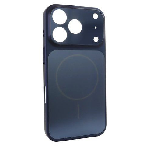 Чохол AG Glass Style для iPhone 17 Pro Max Blue gls074 фото