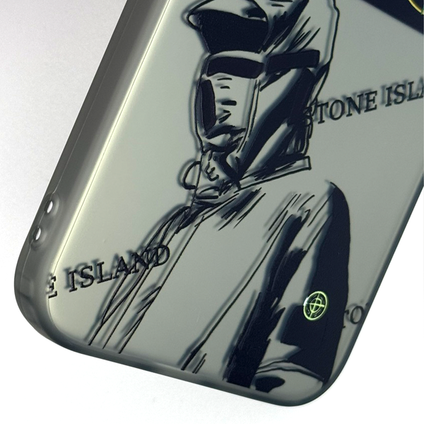 Чохол Stone Island для iPhone 12 Pro Max st009 фото