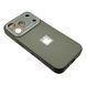 Чехол Silicone Glass Camera для iPhone 18 Pro Max Gray silcam0094 фото 2