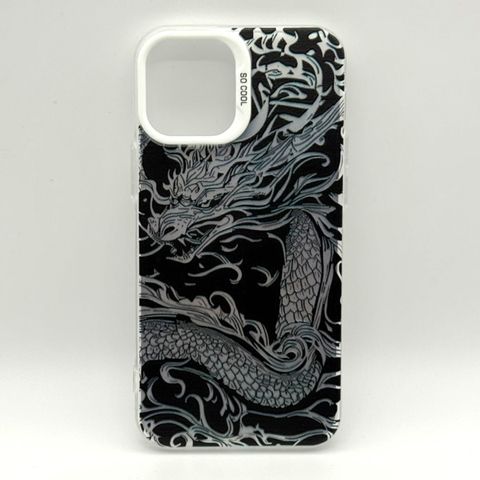 Чохол Hologram Dragon Case для iPhone 14 White hd033 фото