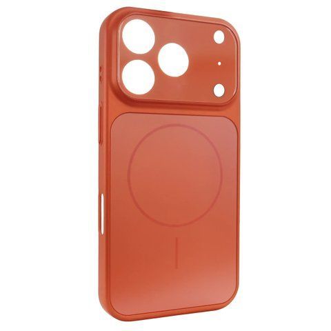 Чохол AG Glass Style для iPhone 17 Pro Max Orange gls075 фото