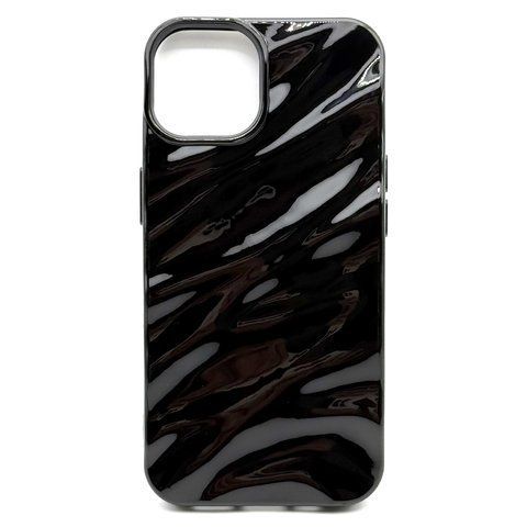 Чехол 3D Wavy для iPhone 12/12 Pro Black wvc003 фото