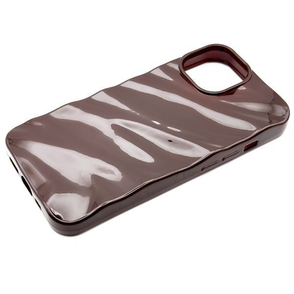 Чохол 3D Wavy для iPhone 12/12 Pro Brown wvc004 фото