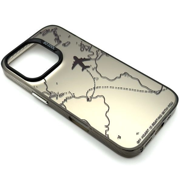 Чехол So Cool Print Travel Map для iPhone 16 Pro sclktr001 фото