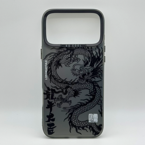 Чохол SO Cool Dragon для iPhone 17 Pro Black scd079 фото