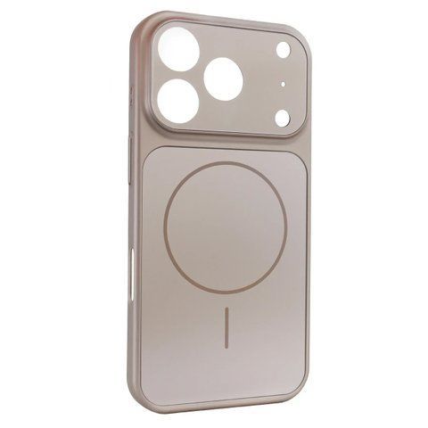 Чохол AG Glass Style для iPhone 17 Pro Max Desert Gold gls078 фото