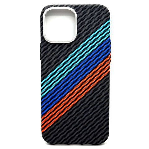 Чохол Carbon Pattern Magsafe BMW M для iPhone 13 Pro Max crbn001 фото