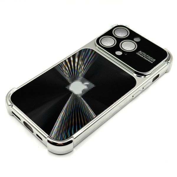 Чохол CD Laser Glass Camera для iPhone 15 Pro Max Black cdl0016 фото