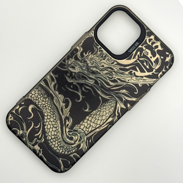 Чохол Hologram Dragon Case для iPhone 14 Plus Black hd037 фото