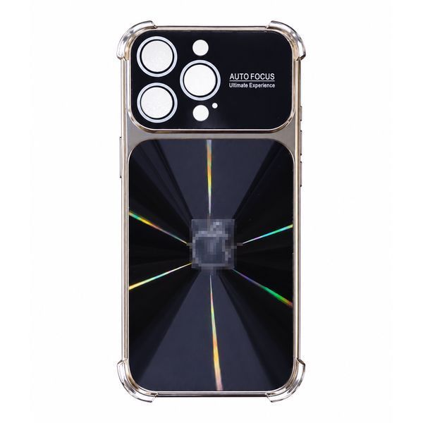 Чохол CD Laser Glass Camera для iPhone 15 Pro Max Black cdl0016 фото