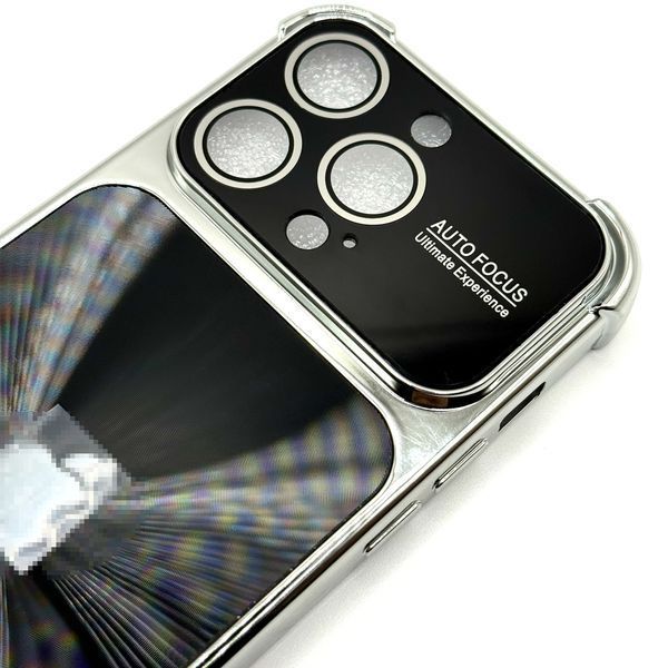 Чохол CD Laser Glass Camera для iPhone 15 Pro Max Black cdl0016 фото