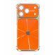 Чохол CD Laser Glass Camera для iPhone 18 Pro Orange cdl00151 фото